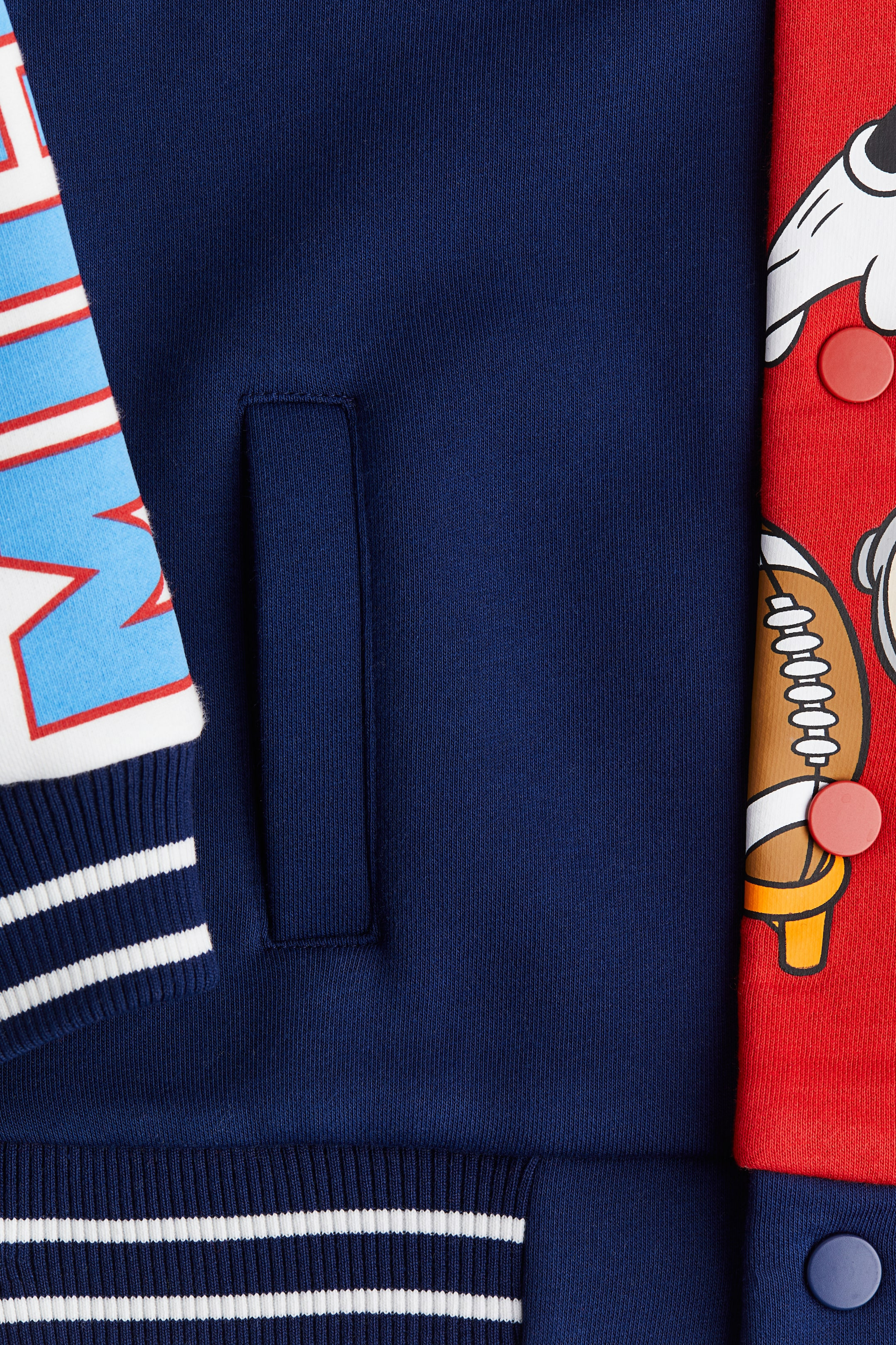 Oversized Printed Baseball Jacket | H&M (US + CA)