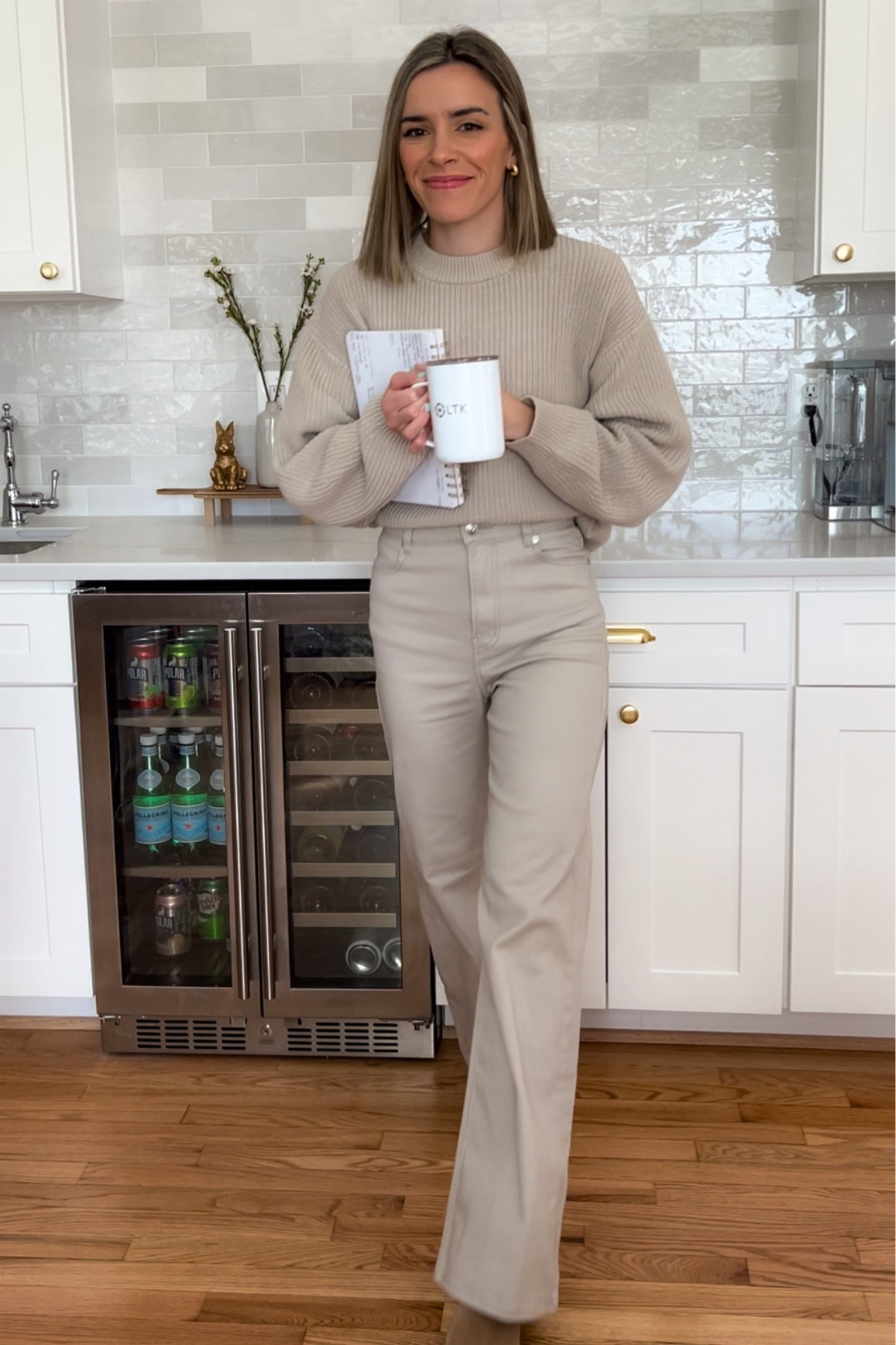 twill pants size 2
sweater size small

#LTKunder100 #LTKunder50 #LTKFind