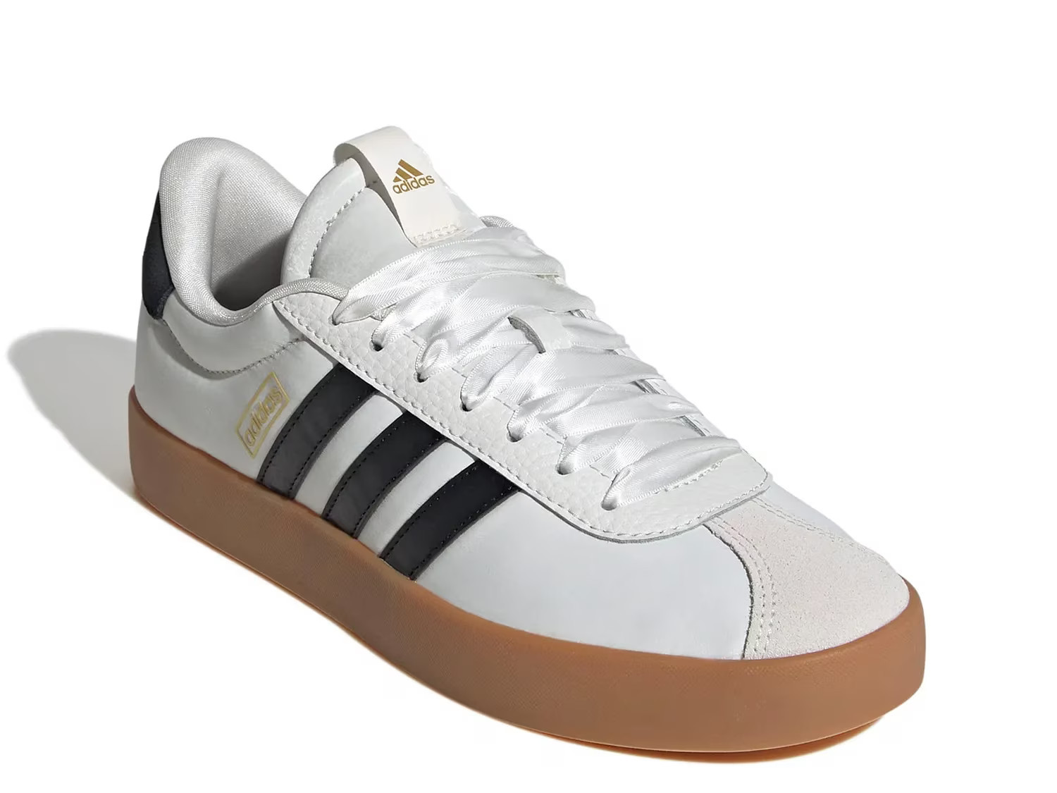 adidas VL Court 3.0 Sneaker | Women's | White/Black | Size 6.5 | Sneakers | DSW