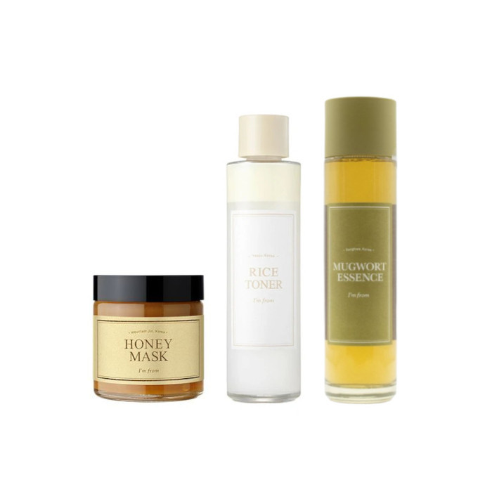 I'm From - Honey Mask - 120g (1ea) + Mugwort Essence - 160ml (1ea) + Rice Toner - 150ml (1ea) Set | Stylevana