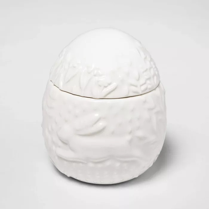 4" Ceramic Easter Egg Figural Candle - Threshold™ | Target