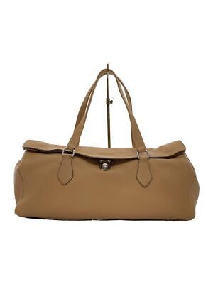 PRADA tote bag leather Camel plain 104 Used  | eBay | eBay US