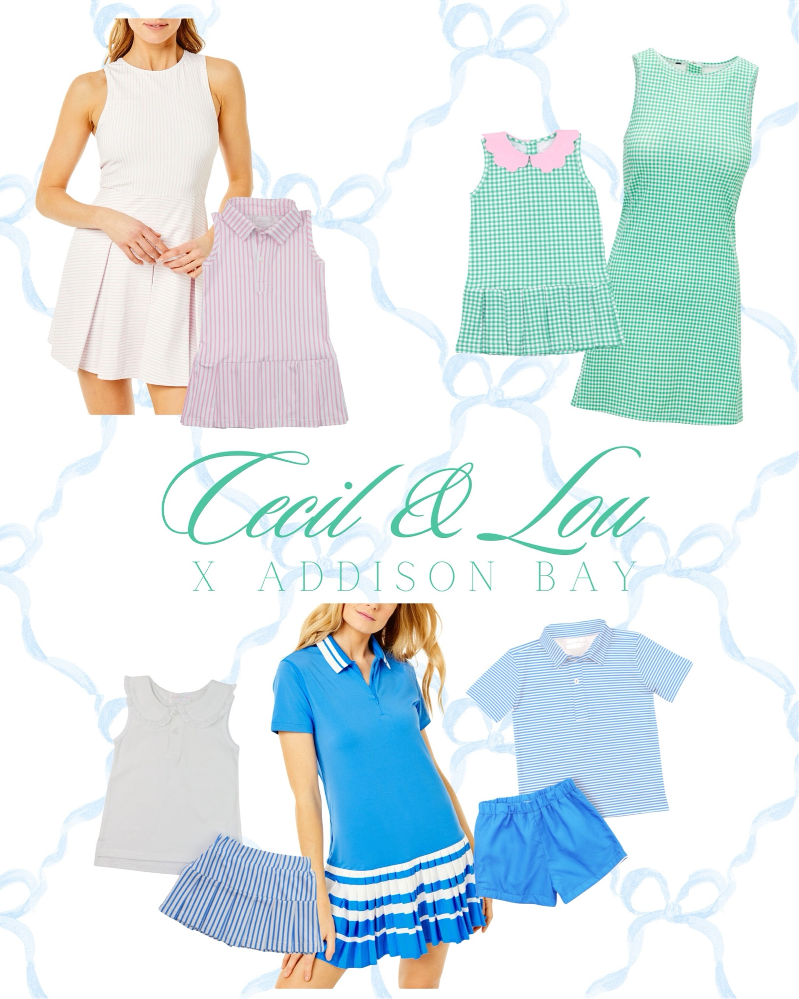 👟🎾SO excited about this collab between Cecil & Lou x Addison Bay! I added some outfits for mom too if you want to have cute “Mom + Me” coordinating outfits!😍🎀

#LTKfamily #LTKfindsunder50 #LTKstyletip