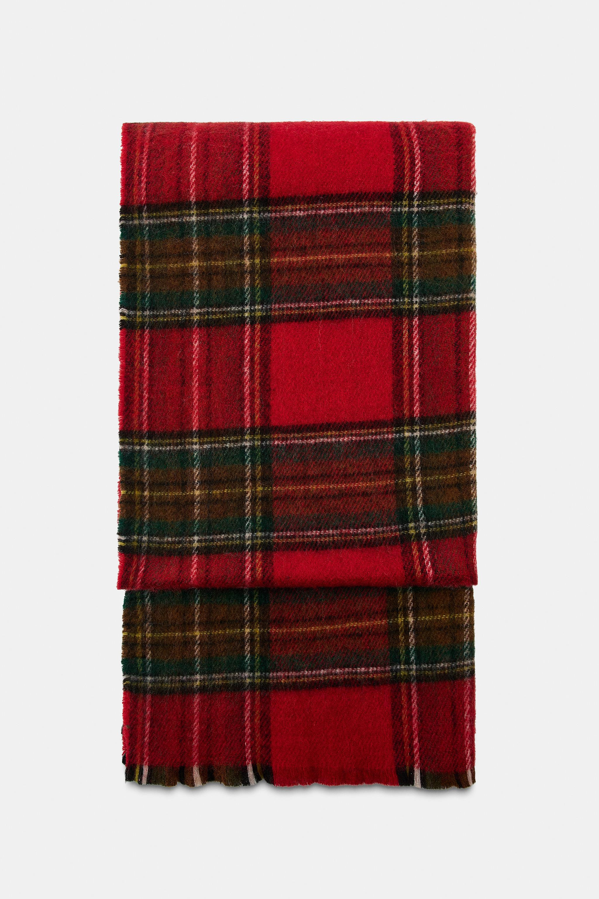 PLAID SCARF | Zara US