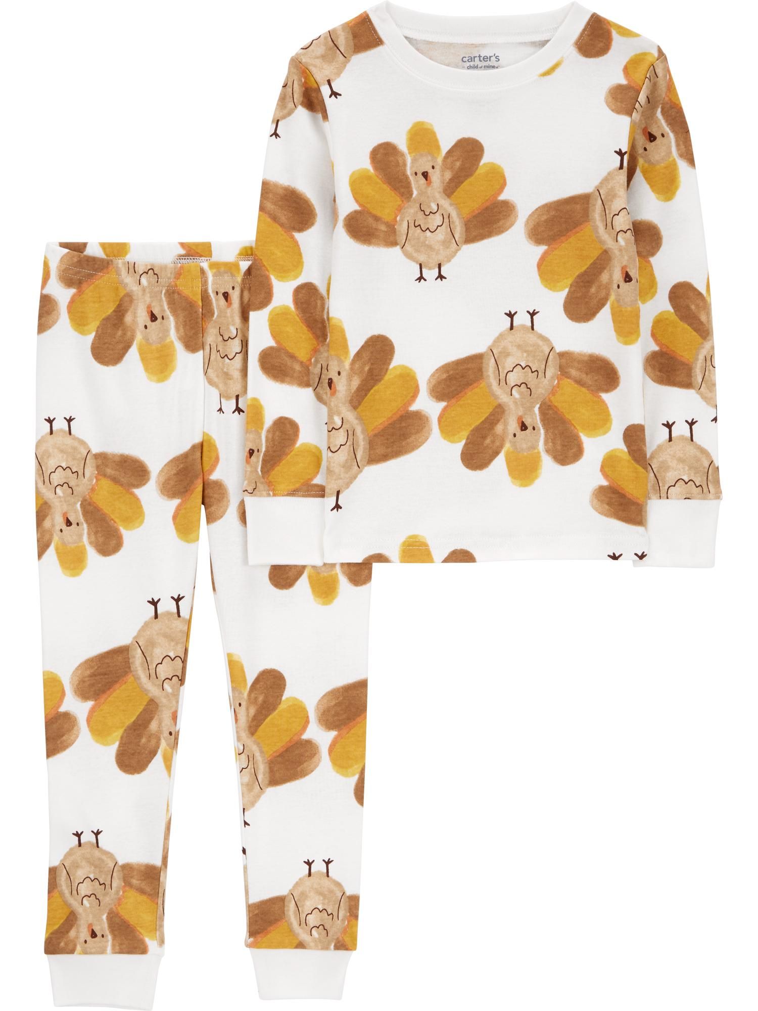 Carter's Child of Mine Toddler Halloween Pajama Set, 2-Piece, Sizes 12M-5T - Walmart.com | Walmart (US)