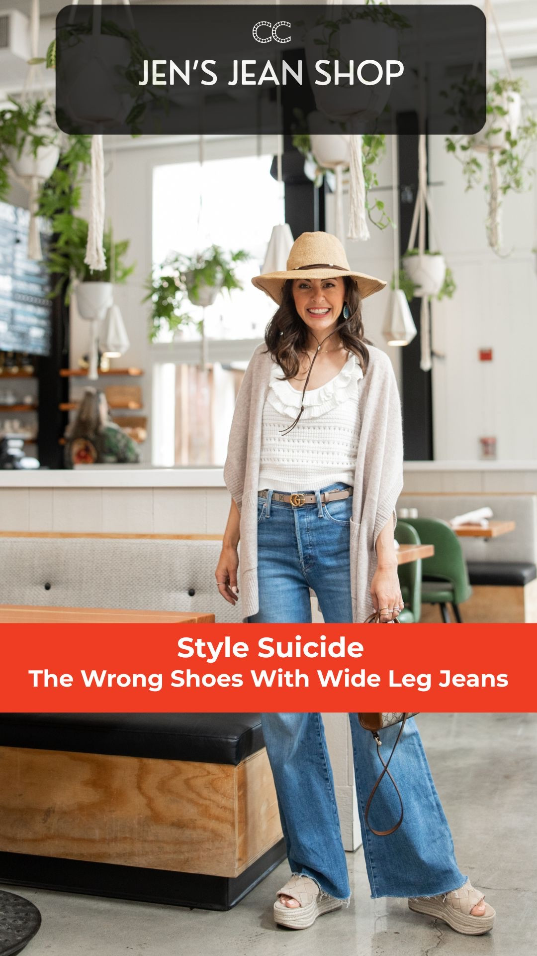 wide leg jeans that don't look frumpy — summer 2026

All available in petite sizes
1. Paige “Anessa”
2. MOTHER “Roller”
3. FRAME “Le Palazzo” 

The wrong shoe with wide leg jeans is the fastest way to ruin the whole outfit. Here's what actually works — and the 3 styles I'd buy right now: Designer inspired, look for less linked.