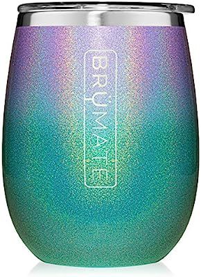 BrüMate Uncork'd XL 14oz Wine Glass Tumbler With Splash-proof Lid - Made With Vacuum Insulated S... | Amazon (US)