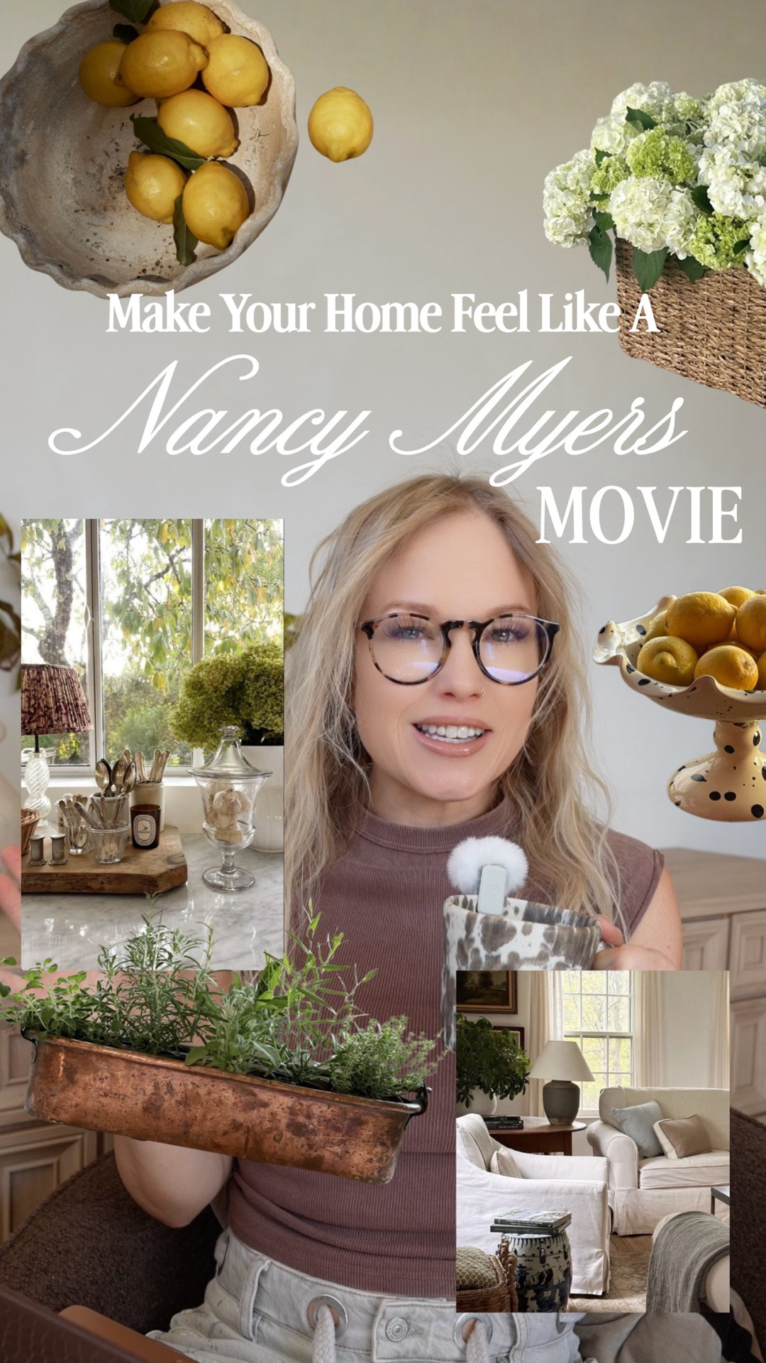 Trying to make my home feel a little more like a Nancy Meyers movie this spring 🤍

I’ve been leaning into tiny things lately that make everyday life feel softer and more lived in… potted herbs in the kitchen, fresh flowers on the counter, cookbooks left out like decor, warm lamp lighting at night, open windows in the morning, and little rituals that make home feel cozy instead of rushed.

cozy spring home decor, modern cottage decor, Nancy Meyers aesthetic, spring decorating ideas, cozy kitchen styling, warm and cozy home, european inspired decor, kitchen decor ideas, cozy home inspiration, spring home refresh, cottagecore decor, slow living aesthetic, neutral home decor, organic modern home, cozy homemaking

#LTKHome