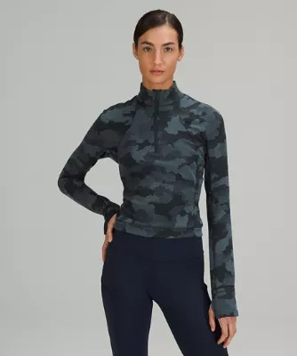 It's Rulu Cropped Half Zip | Lululemon (UK)
