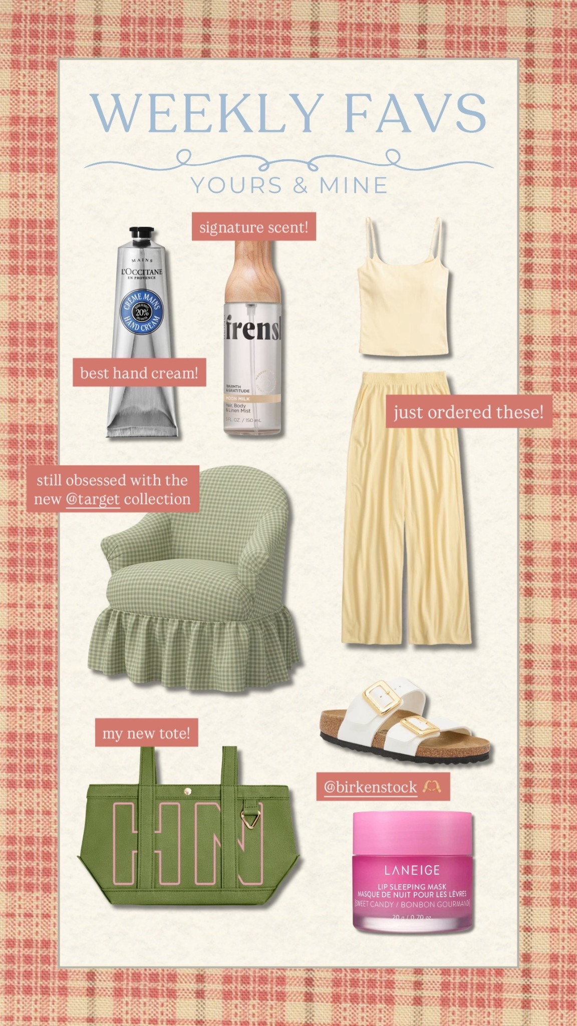 Weekly favs 🫶🏼