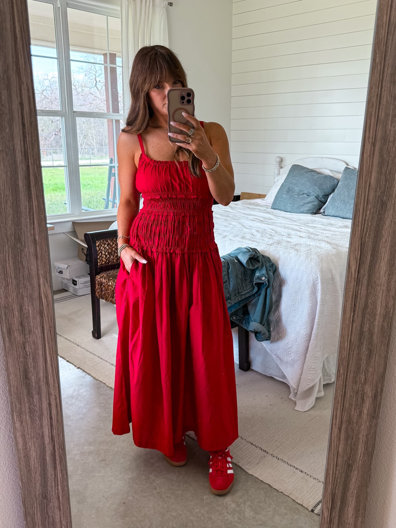 The prettiest and comfiest Madi dress for spring and summer. Plus it is bra friendly for larger chested girls. 


#LTKmomlife #LTKootd #LTKOver40