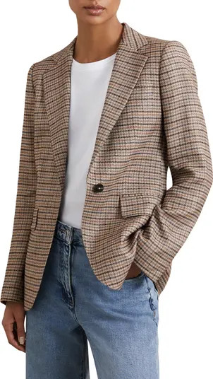 River Check Blazer | Nordstrom