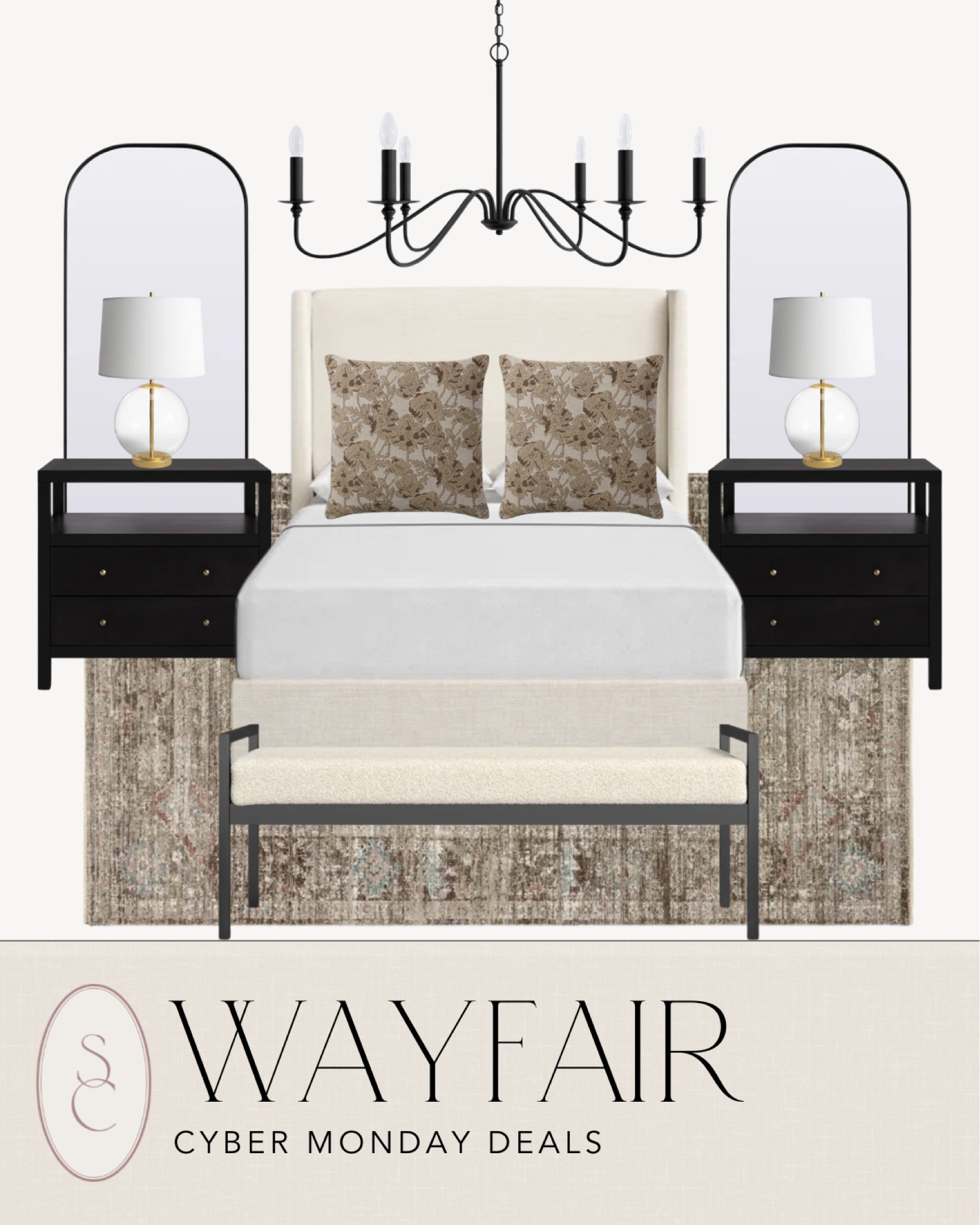 Wayfair cyber day deals!

Wayfair, cyber day, cyber sales, cyber day deals, cyber week, bedroom inspiration, area rug, nightstand, table lamp

#LTKCyberWeek #LTKSaleAlert #LTKHome