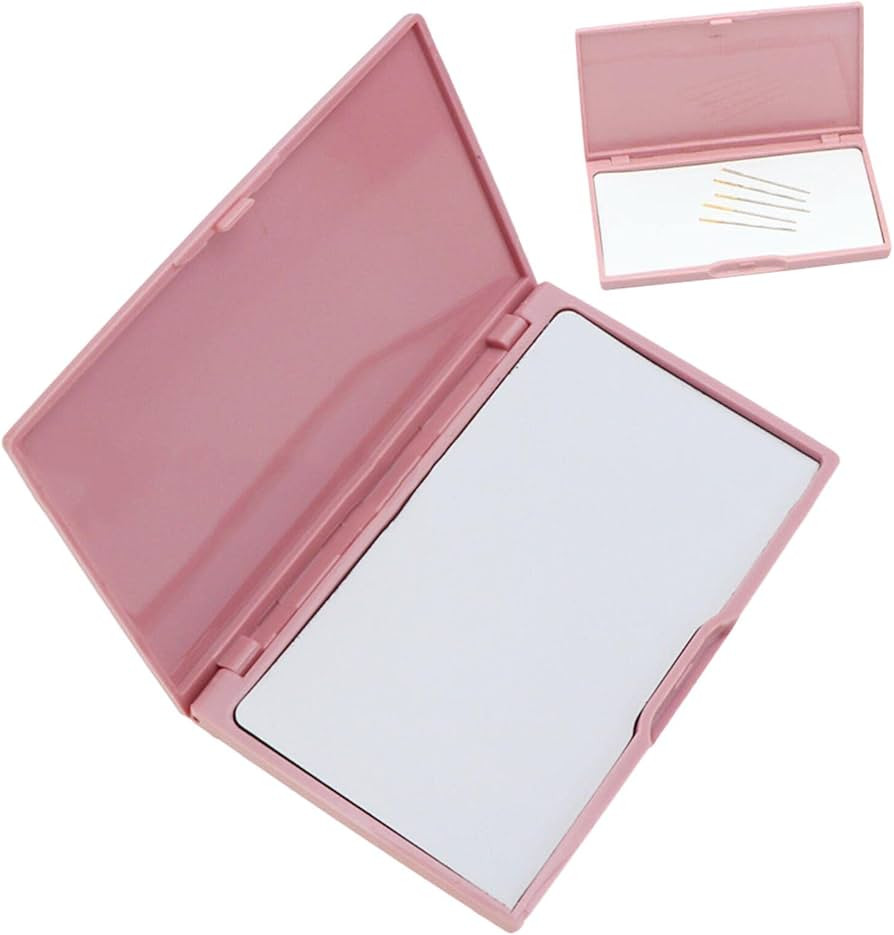 Magnetic Needle Case,Magnetic Needle Storage Case,Portable Rectangle Magnetic Sewing Stitching Pi... | Amazon (US)