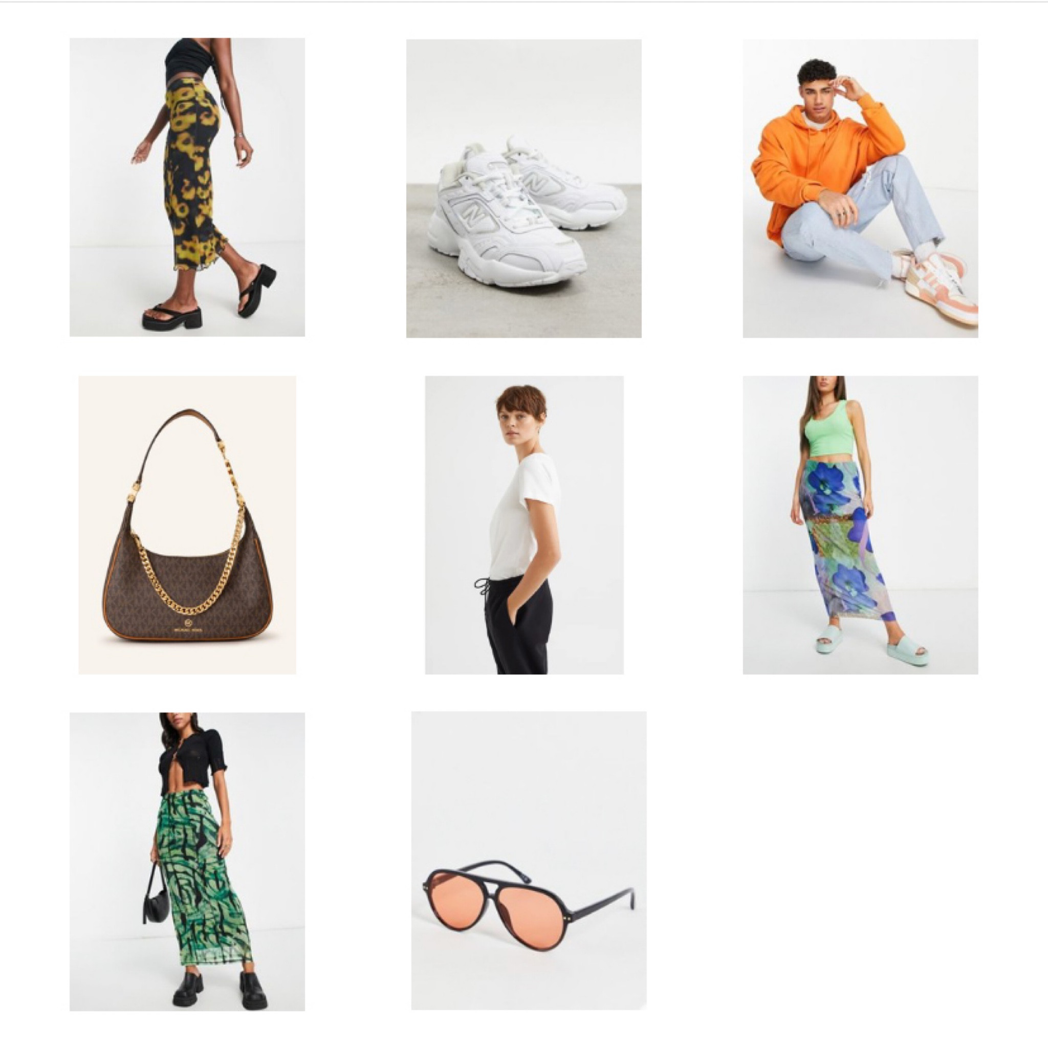 Mesh Skirt. Fashion Blogger Girl by Style Blog Heartfelt Hunt. Girl with blond ponytail wearing a mesh skirt, white T-shirt, orange hoodie, orange sunglasses, vintage Gucci bag, orange socks and dad sneakers. #colorfuloutfit #colorfulstyle #colorfulfashion#colorfullooks  #fashionfun #cutesummeroutfit #summerfashion2022 #summerlookbook #fitcheck #dailylooks #dailylookbook