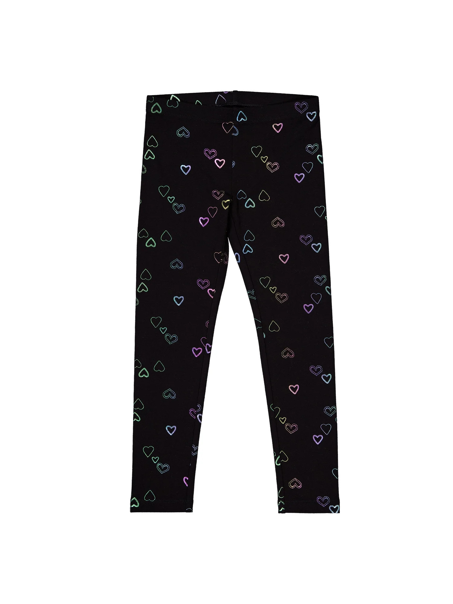 Wonder Nation Girls Kid Tough Legging, Sizes 4-18 & Plus | Walmart (US)