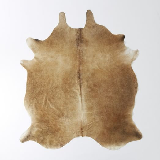 Cowhide Rug, Beige | West Elm (US)