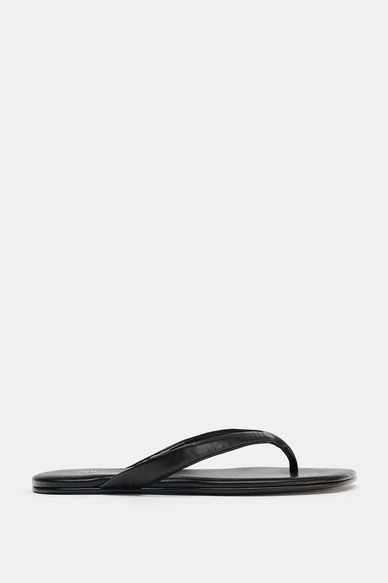 FLAT STRAP SANDALS | Zara US
