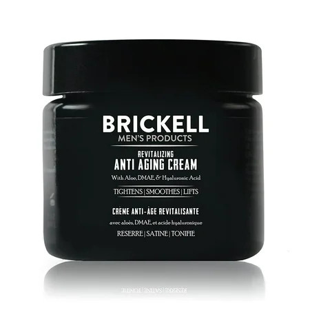Brickell Men s Revitalizing Anti-Aging Cream for Men. 2oz - Organic & Natural | Walmart (US)