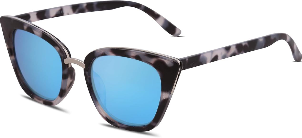 SOJOS Cat Eye Designer Sunglasses Fashion UV400 Protection Glasses SJ2052 | Amazon (US)