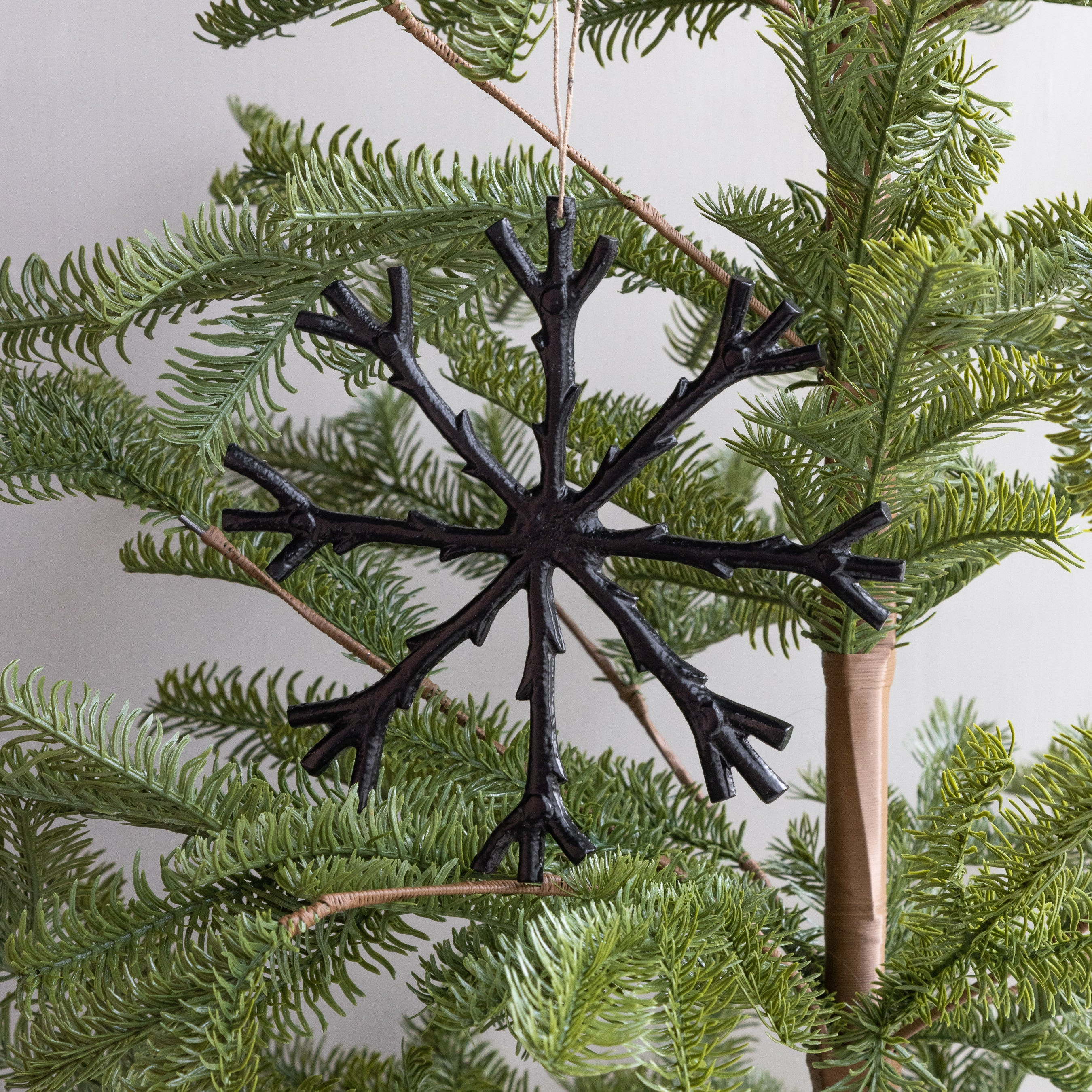 8" Snowflake Ornament | Eco Chic Home