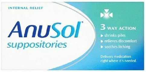 Anusol Suppositories 12 per pack by Anusol | Amazon (US)
