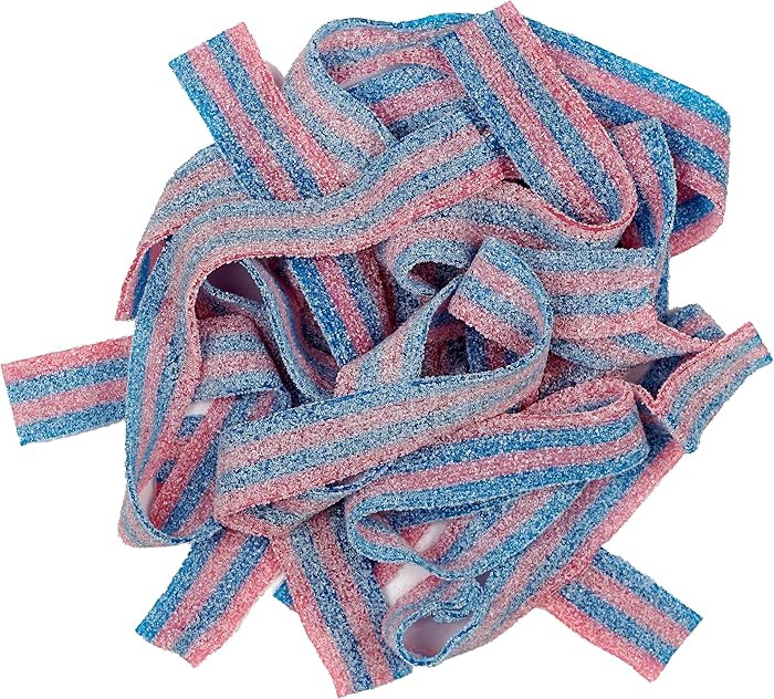 Cotton Candy Sour Belts, 1 Pound Bulk Bag, The Hampton Popcorn & Candy Company | Amazon (US)