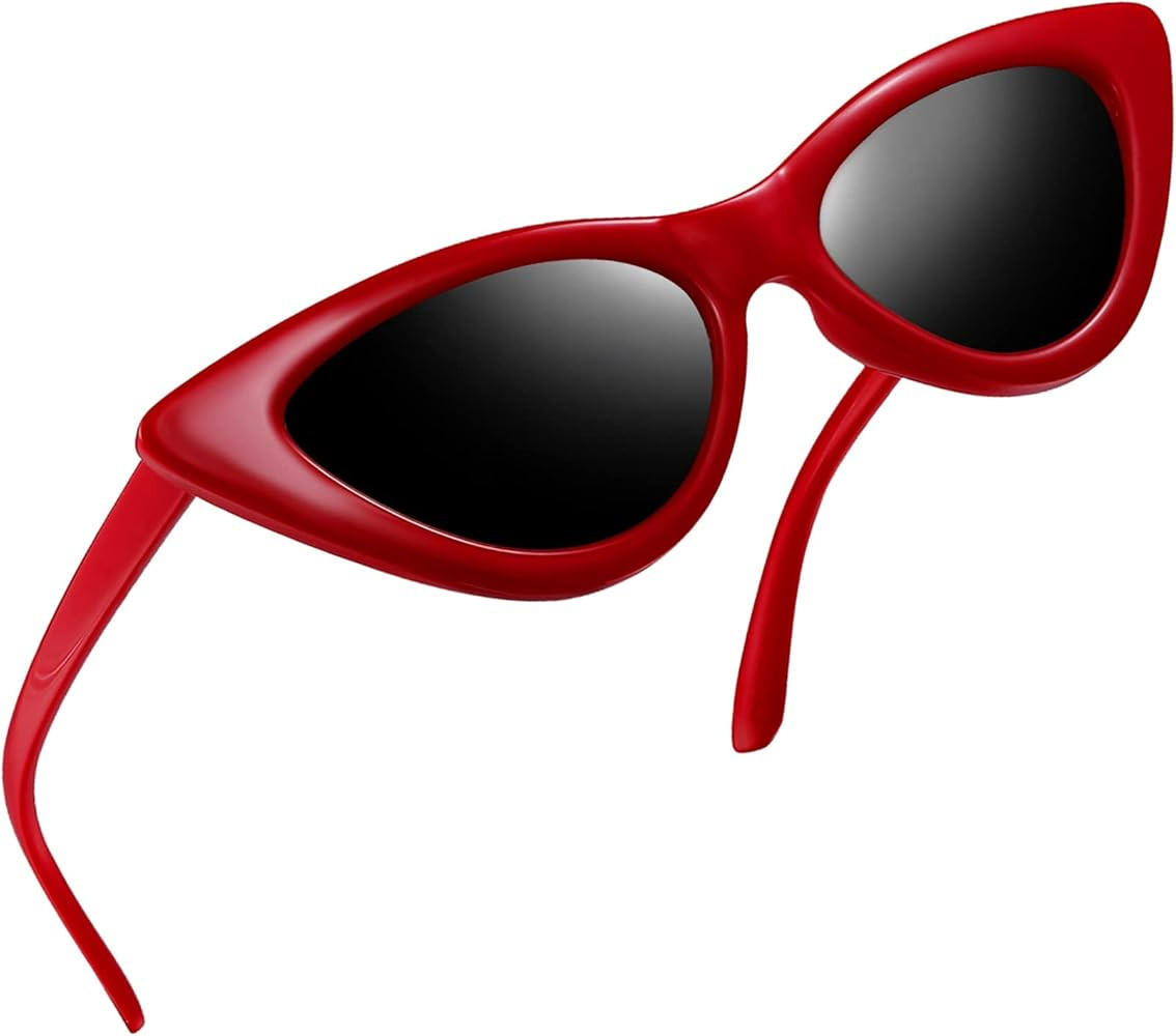 Joopin Polarized Cat Eye Sunglasses for Women, Retro Narrow Pointy Cateye Womens Sun Glasses | Amazon (US)