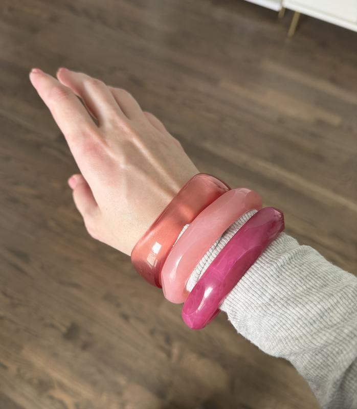 Round Bangle Bracelets, Set of 3 | Anthropologie (US)