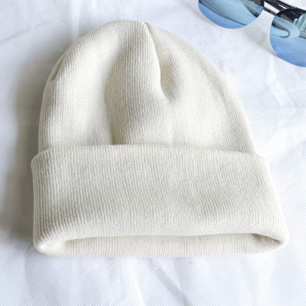 TYONMUJO Unisex Adult Knit Beanie for Men Women Warm Snug Hat Cap | Amazon (US)
