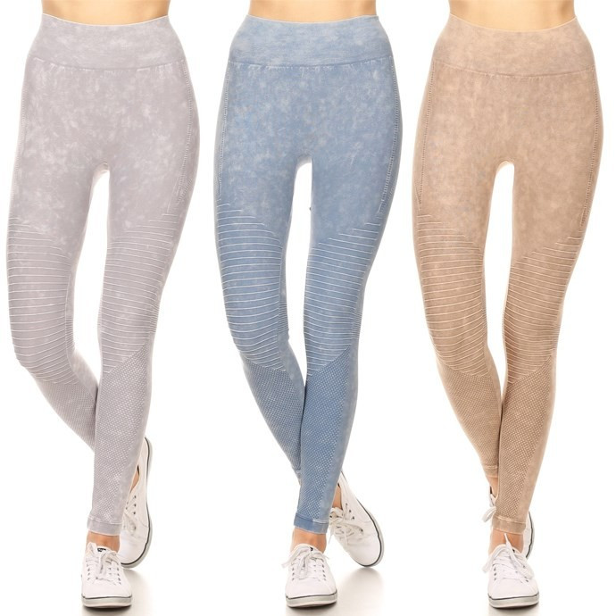 Moto Leggings with High Compression Waistband | Jane