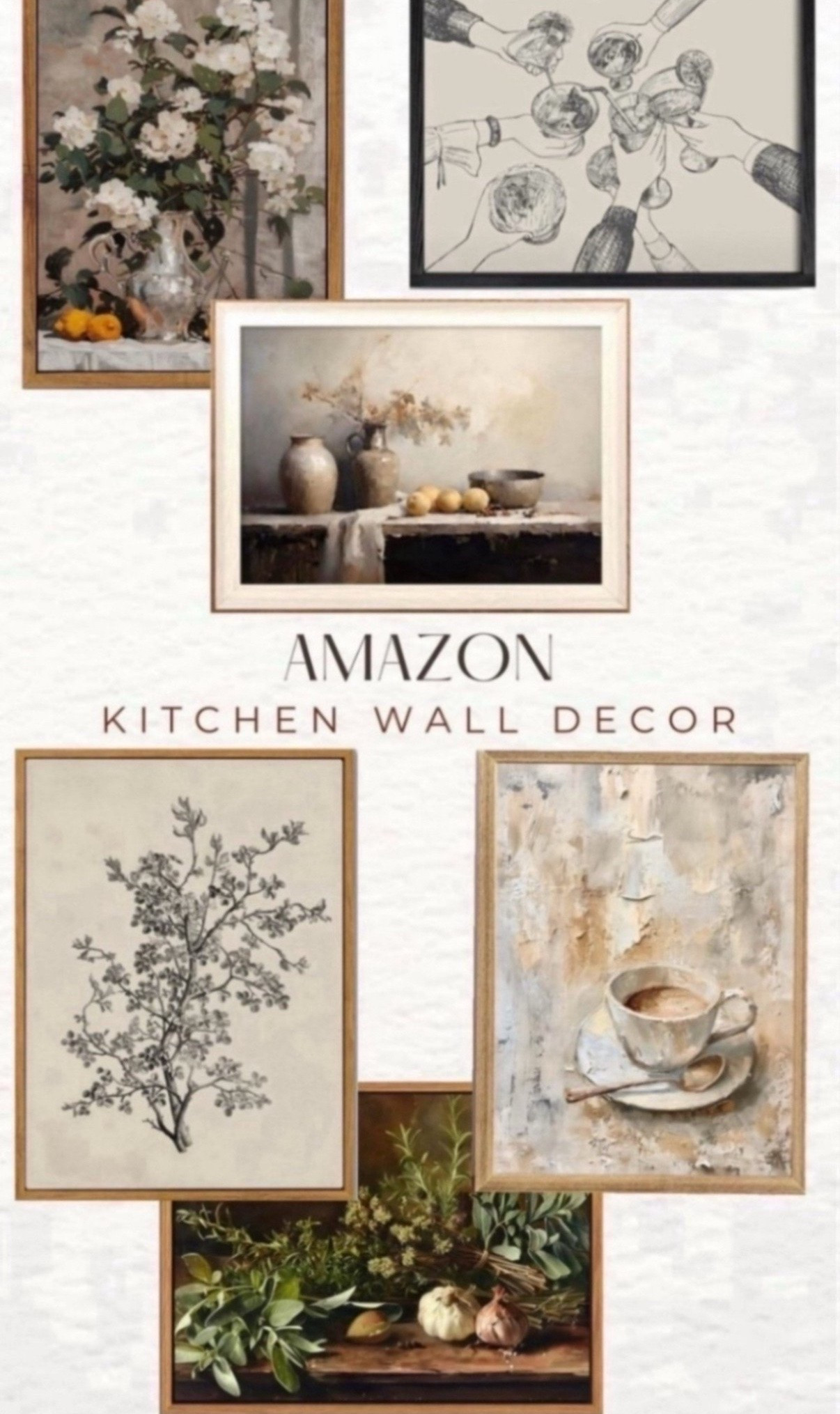 kitchen wall decor from amazon
