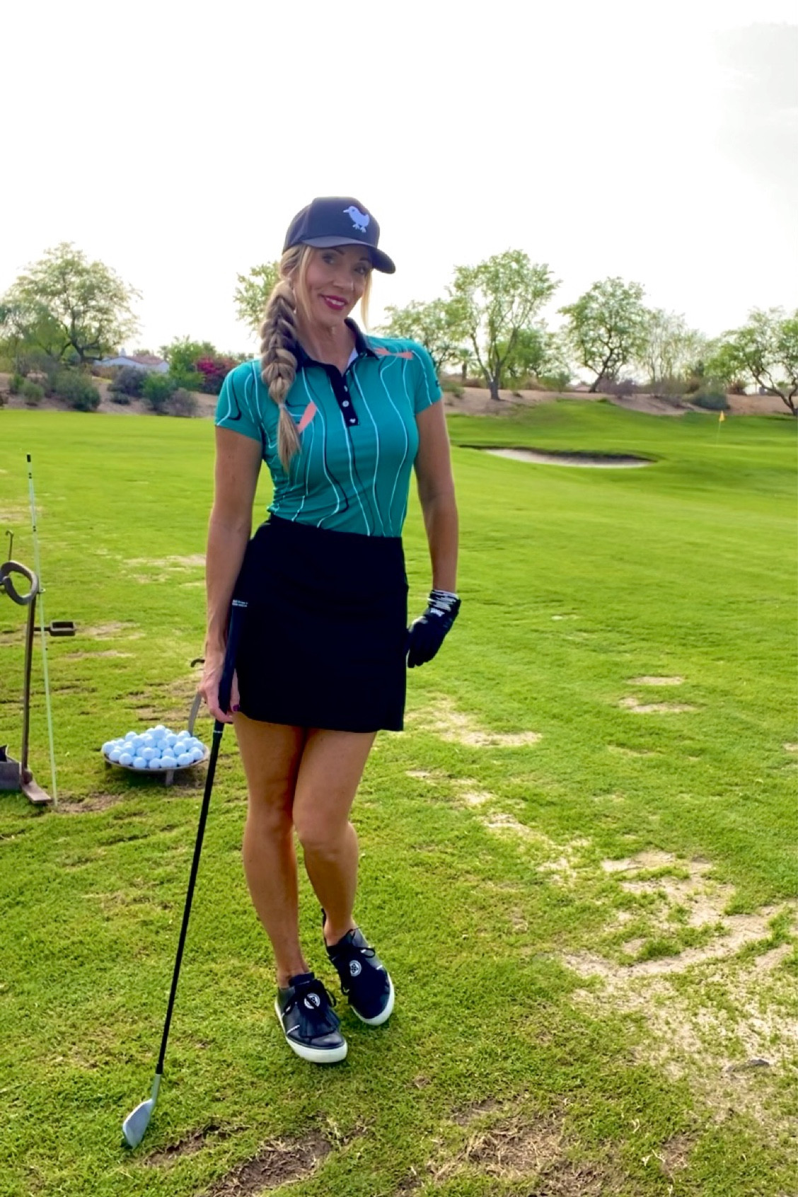 Golf time! Loving this Bad Birdie outfit! Perfect for on or off the course.⛳️
Polo-XS runs big
#golf #golffashion

#LTKActive #LTKFitness #LTKMostLoved