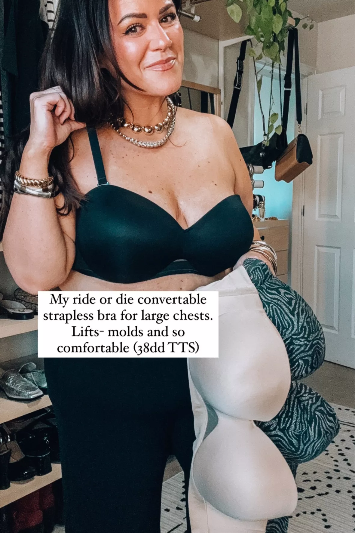 I Wear a 38DD, and I Finally Found a Supportive Strapless Bra