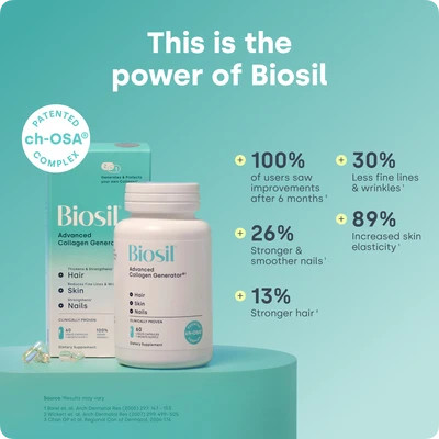 Collagen Generator - Liquid Capsules 120 capsules | Biosil