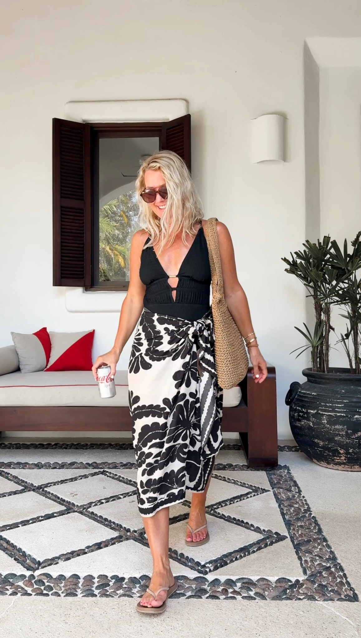 When you want to feel sexy, but still covered…love this textured, sassy one piece! 

Use code CASSIE15 for 15% off orders $70+ and code CASSIE20 for 20% off orders $109+! 

#LTKOver40 #LTKSwim #LTKTravel