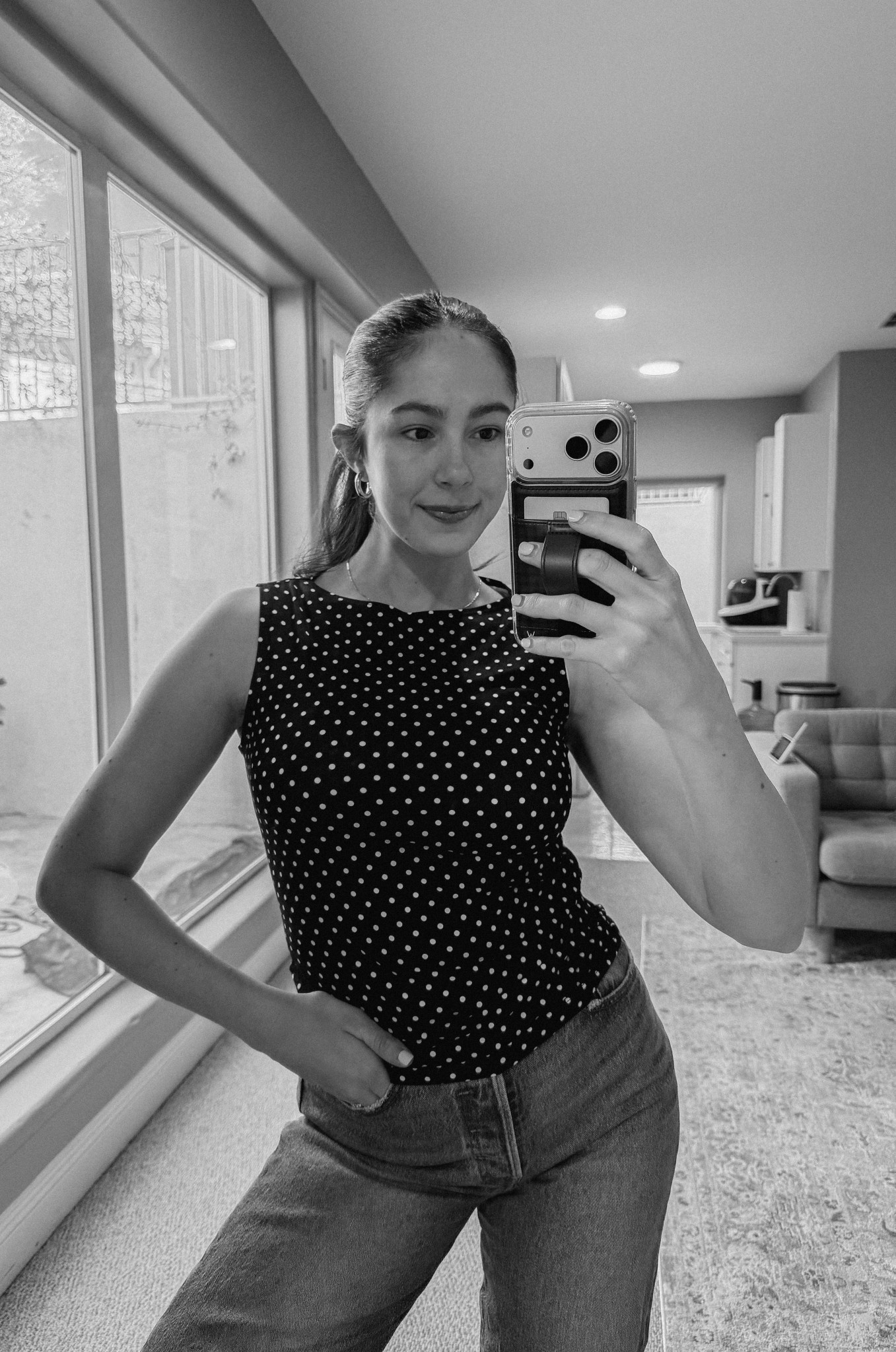 My current obsession: this polka dot tank 🤍🖤

#LTKmomlife #LTKootd #LTKgrwm