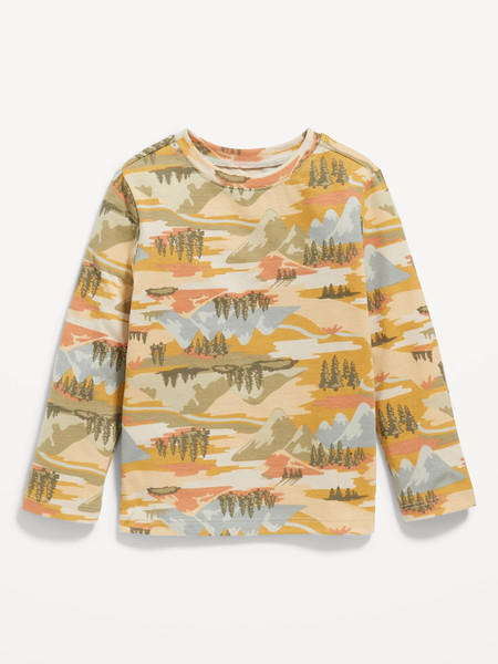 Unisex Long-Sleeve Printed T-Shirt for Toddler | Old Navy (US)