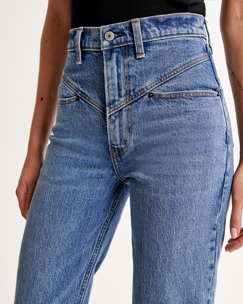 Ultra High Rise 90s Straight Jean | Abercrombie & Fitch (US)