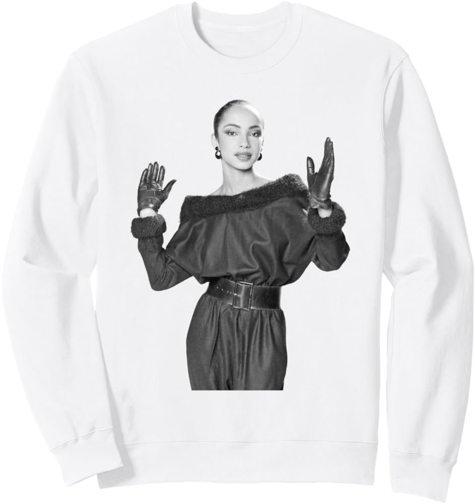 Sade Sweetest Taboo Pop Singer Studio Photo 1984 Sweatshirt | Amazon (US)