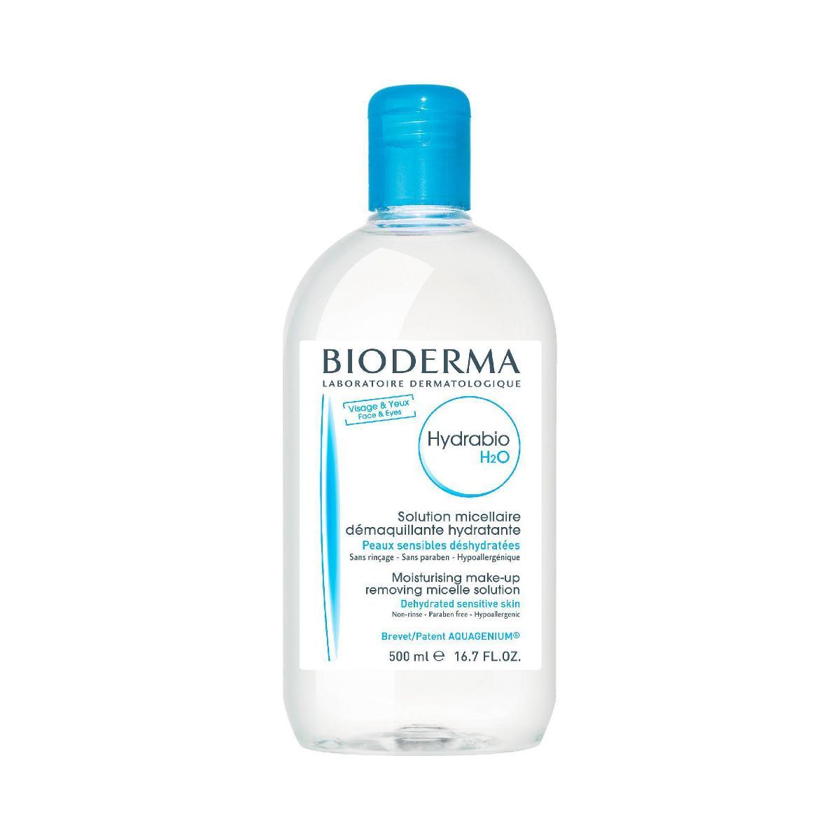 Bioderma Hydrabio H2O Micellar Water Makeup Remover - 16.7 fl oz | Target