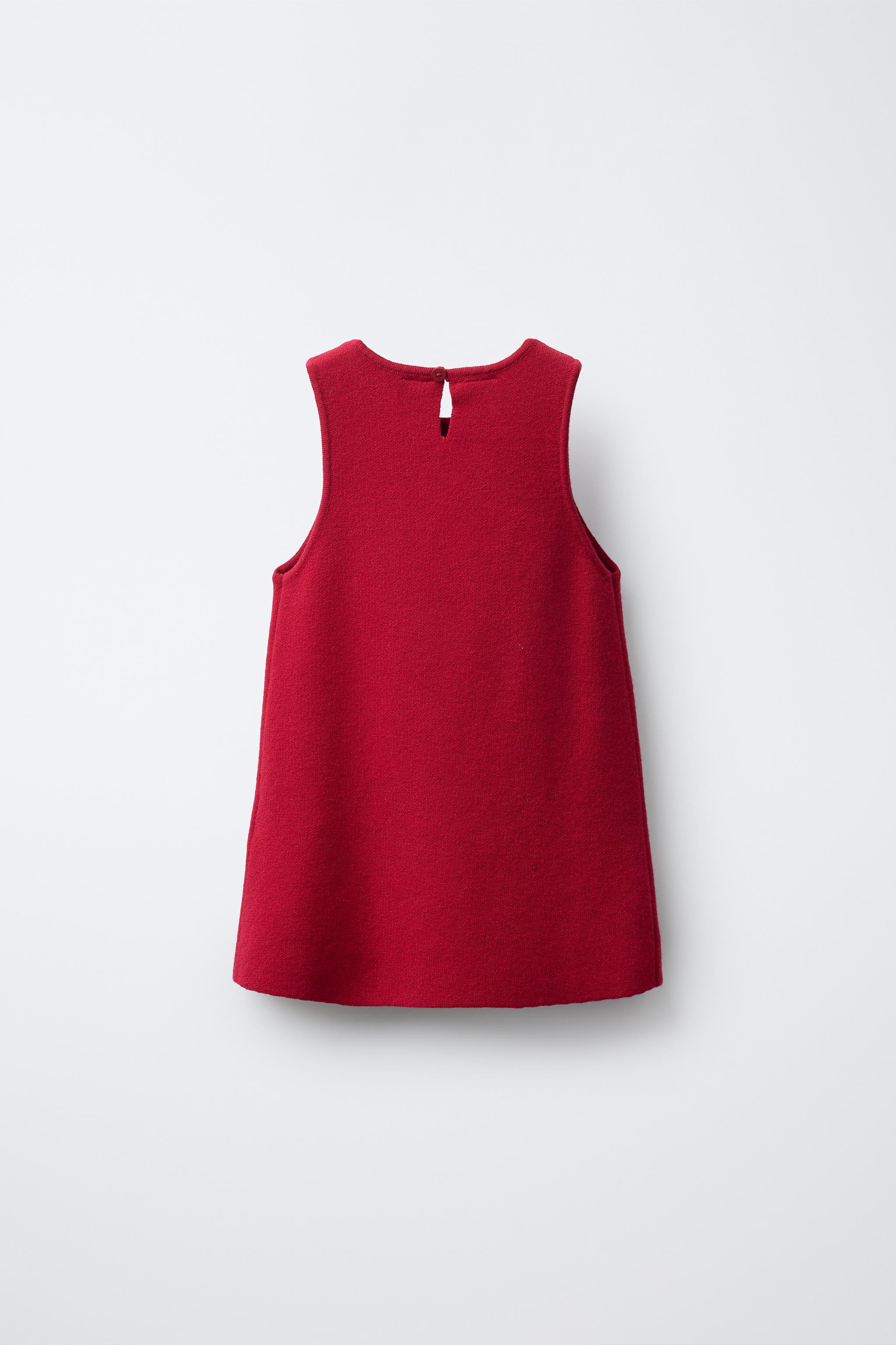 VELVET BOW KNIT DRESS | Zara US