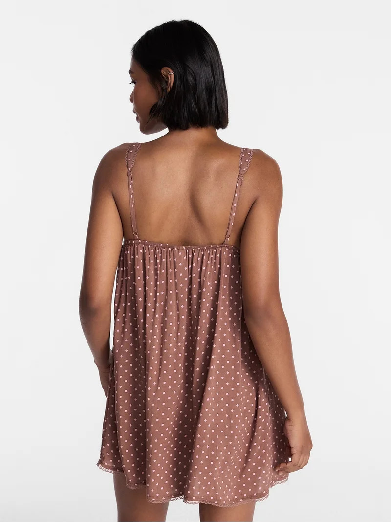 No Boundaries Woven Sleep Dress, Women's XXS-XXL | Walmart (US)