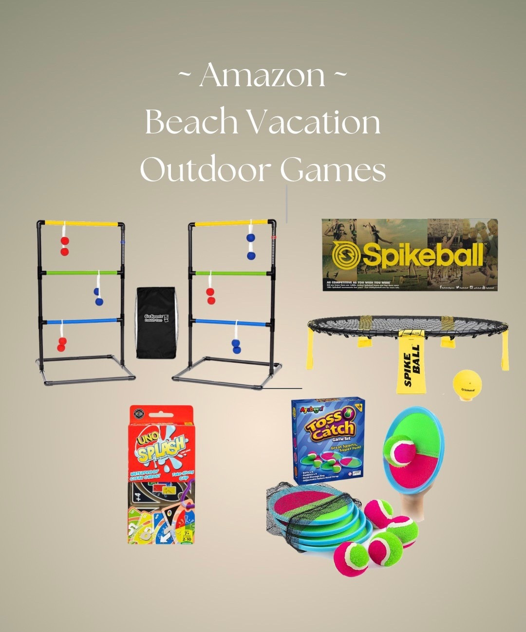 Beach Games - Summer Vacation Games #ltkfind #ltkfinds #amazonfinds #ltkamazon #summergames #summervacation #beachgames #waterproofgames #beachfunfinds

#LTKFamily #LTKSwim #LTKTravel