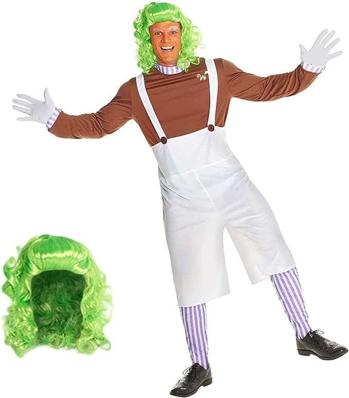 Mens Chocolate Factory Worker Costume Musical Inspired Quality Adult Outfit | Amazon (US)