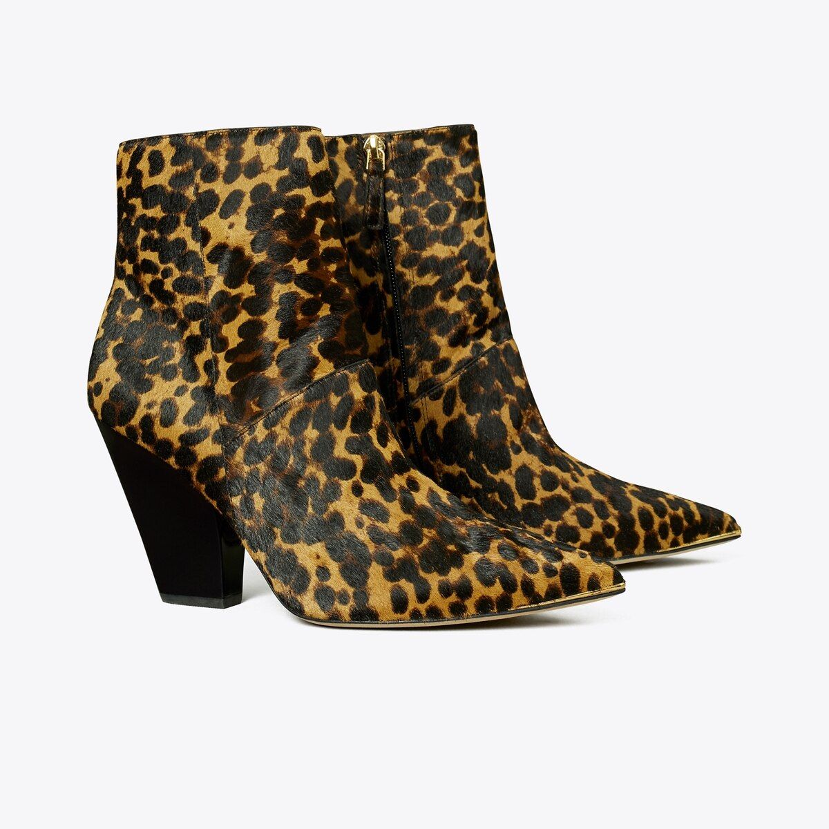 Lila Calf Hair Zip-Up Ankle Boot | Tory Burch (US)
