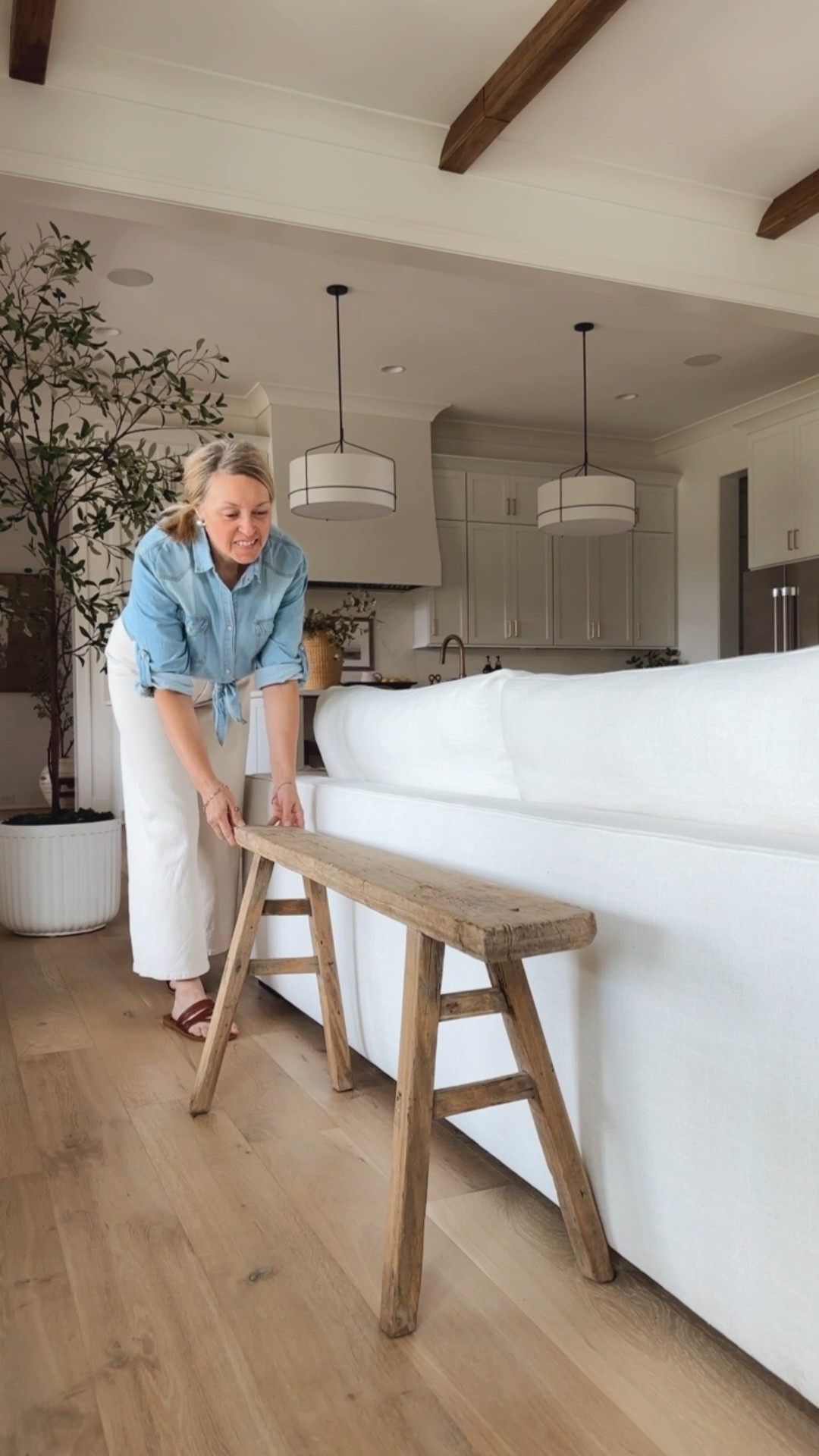 Here are three ways to style a narrow bench! Love this one and  how versatile it is for living room, entryway, and bedroom
Amazon, wayfair


#LTKHome #LTKSaleAlert #LTKVideo