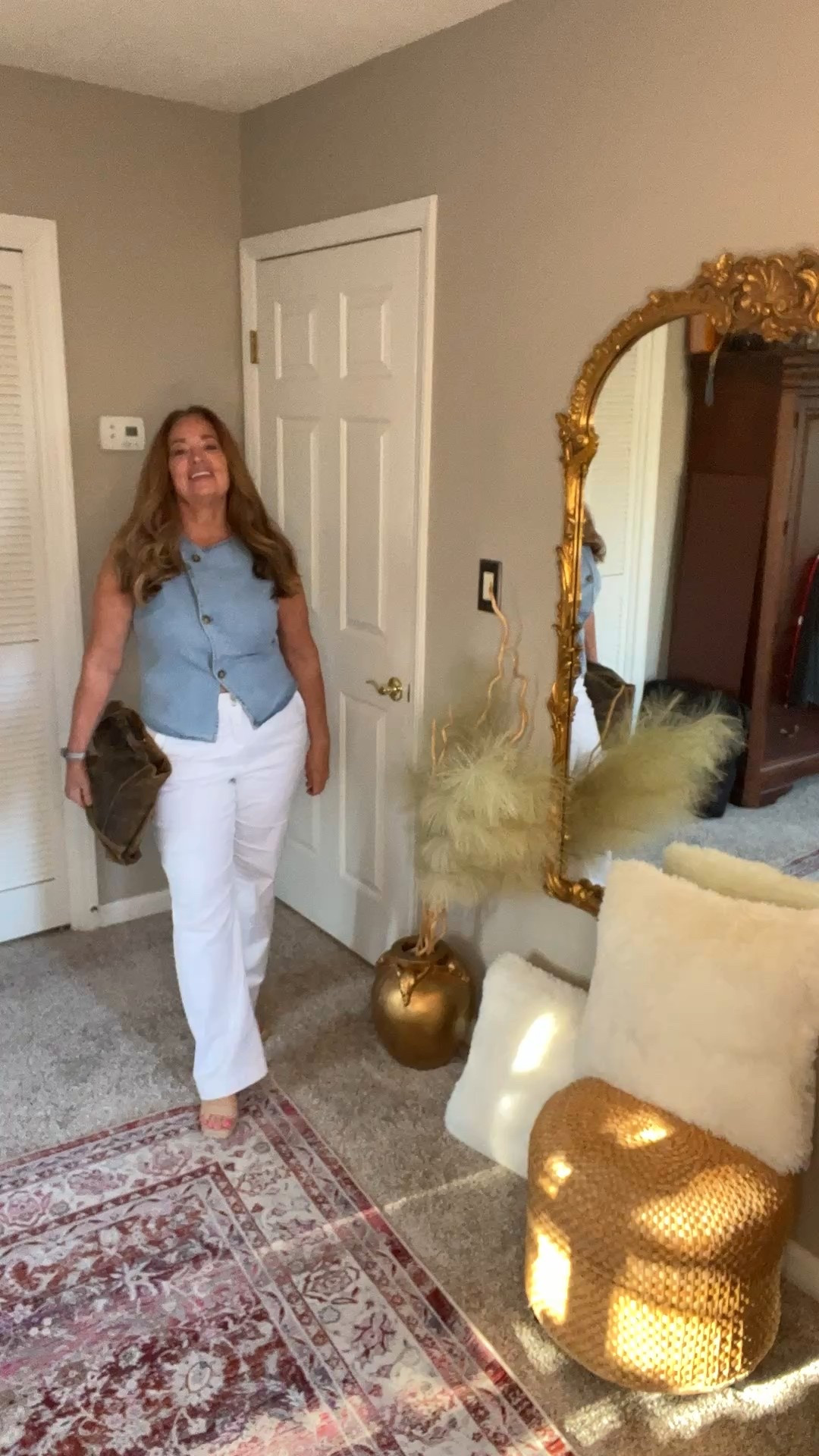 Light blue denim is summer coded. This vest hasca cool asymmetrical button up detail that offers coverage. Perfect for your Spring Summer Looks. 

#LTKgrwm #LTKmorningroutine #LTKvlog