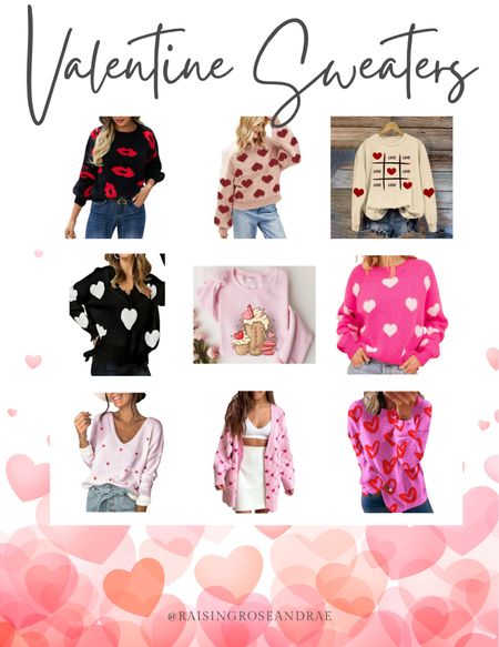 WALMART Valentine Sweaters #walmart #sweaters #vday #woman #sale #cozy #hearts #love #winteroutfit #winterwear

#LTKSeasonal #LTKfindsunder50 #LTKstyletip