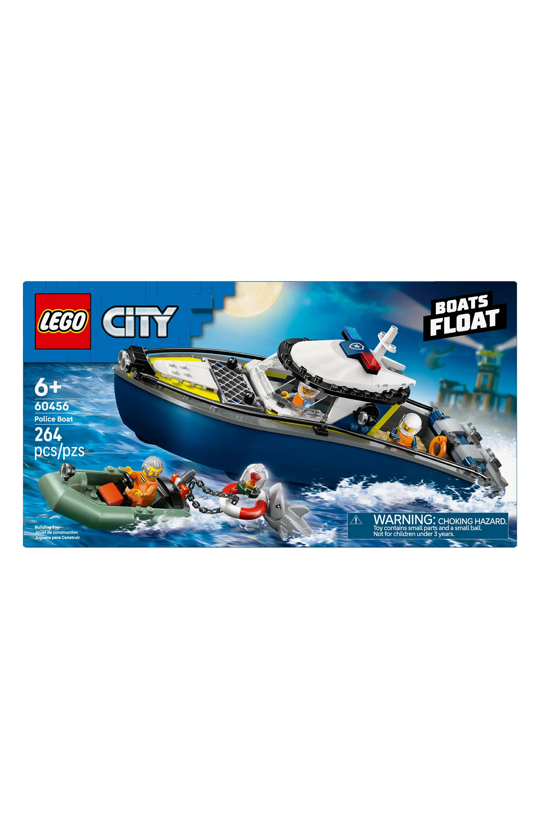 City Police Boat Chase Set - 60456 | Nordstrom